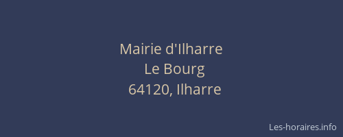 Mairie d'Ilharre