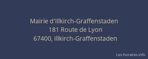 Mairie d'Illkirch-Graffenstaden