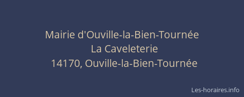 Mairie d'Ouville-la-Bien-Tournée