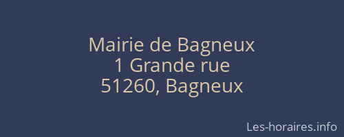 Mairie de Bagneux