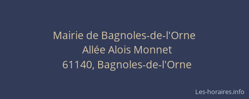 Mairie de Bagnoles-de-l'Orne