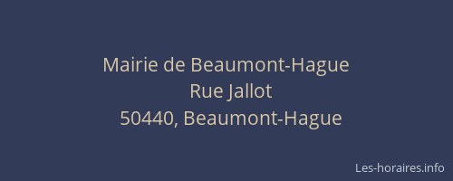 Mairie de Beaumont-Hague
