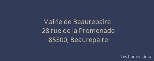 Mairie de Beaurepaire