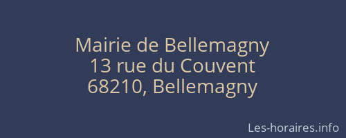 Mairie de Bellemagny