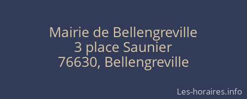 Mairie de Bellengreville