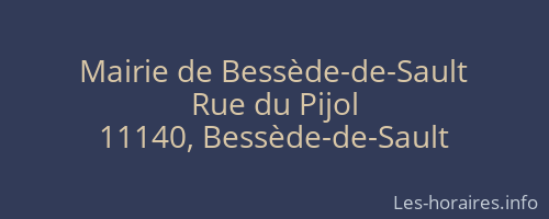 Mairie de Bessède-de-Sault