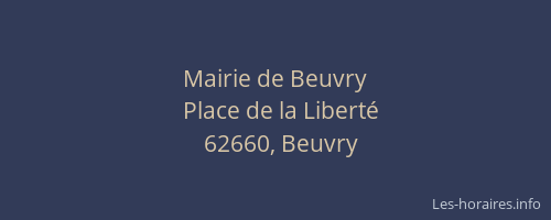Mairie de Beuvry