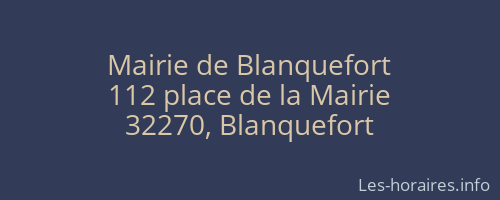 Mairie de Blanquefort
