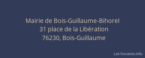 Mairie de Bois-Guillaume-Bihorel