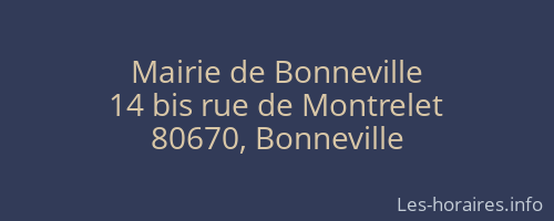 Mairie de Bonneville