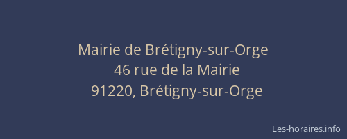 Mairie de Brétigny-sur-Orge