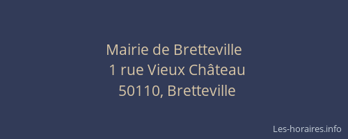 Mairie de Bretteville
