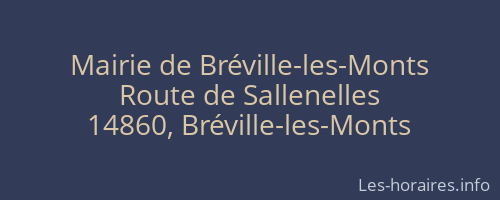 Mairie de Bréville-les-Monts