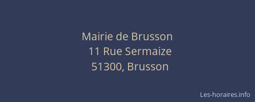 Mairie de Brusson