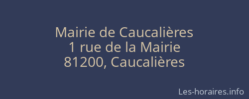 Mairie de Caucalières