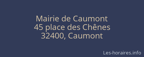 Mairie de Caumont