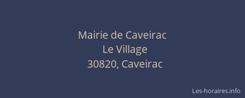 Mairie de Caveirac