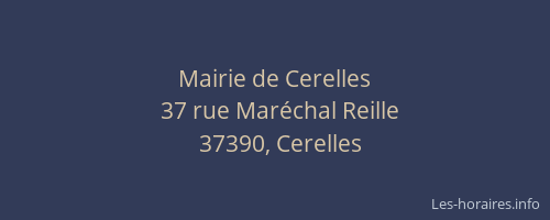 Mairie de Cerelles