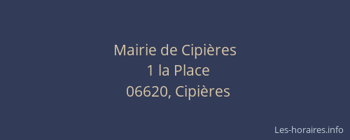 Mairie de Cipières