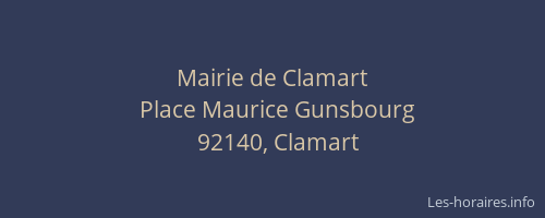 Mairie de Clamart