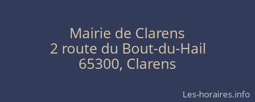 Mairie de Clarens