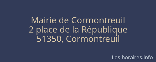 Mairie de Cormontreuil