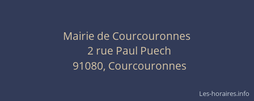 Mairie de Courcouronnes