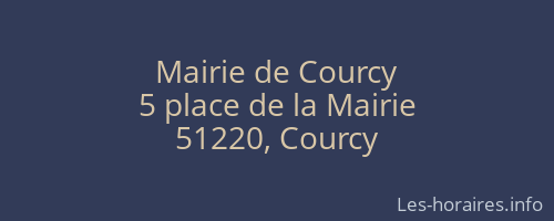 Mairie de Courcy