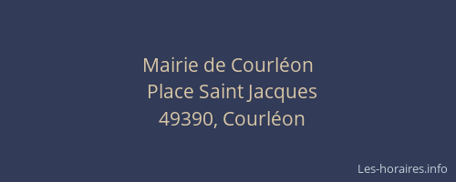 Mairie de Courléon