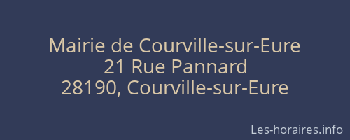 Mairie de Courville-sur-Eure