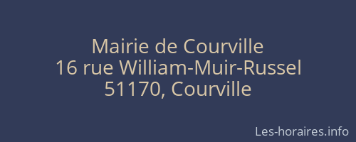 Mairie de Courville