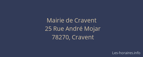 Mairie de Cravent