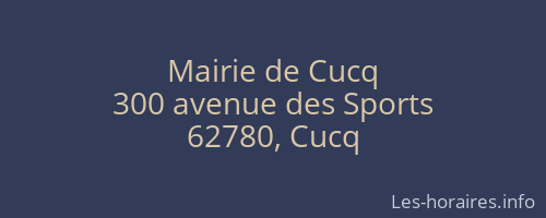 Mairie de Cucq