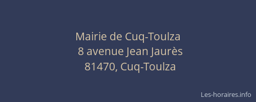 Mairie de Cuq-Toulza