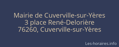 Mairie de Cuverville-sur-Yères