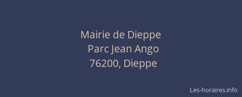Mairie de Dieppe