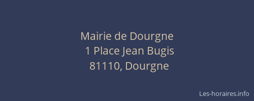 Mairie de Dourgne