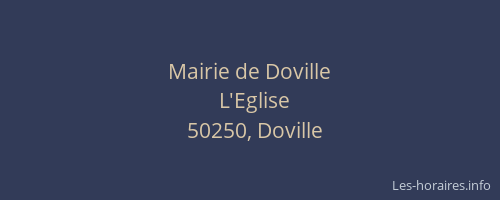 Mairie de Doville