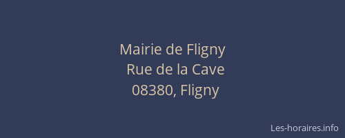 Mairie de Fligny