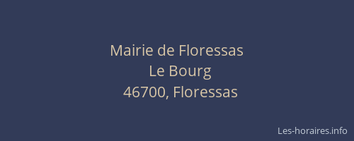 Mairie de Floressas