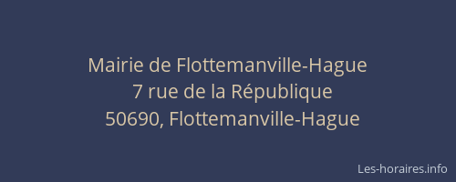 Mairie de Flottemanville-Hague