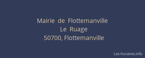 Mairie  de  Flottemanville