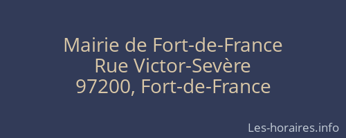 Mairie de Fort-de-France