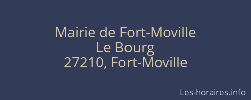 Mairie de Fort-Moville