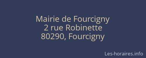 Mairie de Fourcigny