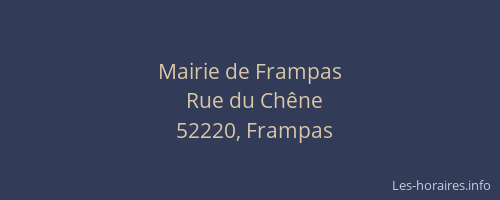 Mairie de Frampas
