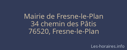 Mairie de Fresne-le-Plan