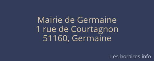 Mairie de Germaine