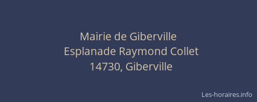 Mairie de Giberville