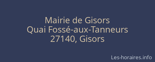 Mairie de Gisors